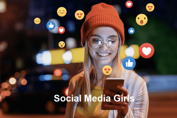 social media girls